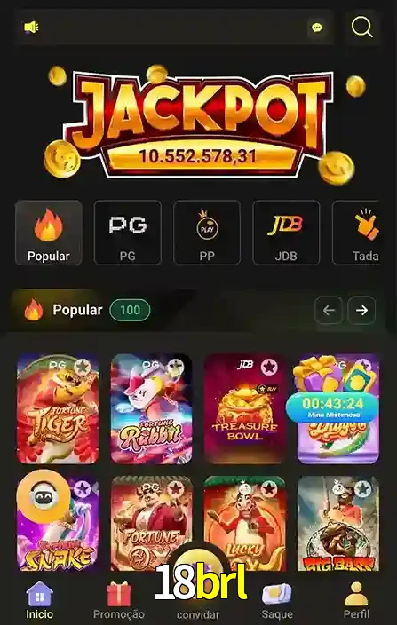 Promoções Especiais no 18brl App